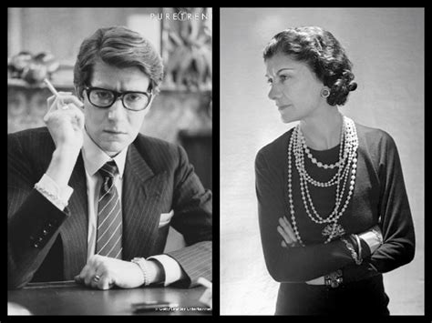 yves saint laurent and coco chanel|YVES SAINT LAURENT AND COCO CHANEL .